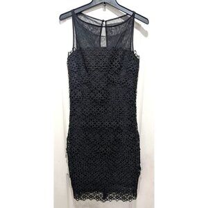 Js Collections | Tiered Lace Cocktail Dress